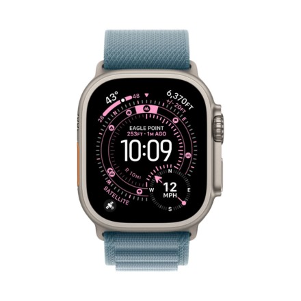 Часы Apple Watch Ultra 3, 49 mm, Alpine Loop (бежевый/бирюзовый), размер M