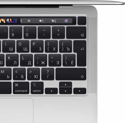 Ноутбук Apple MacBook Pro 13 M1 8/256 GB SSD Touch Bar (серебристый)