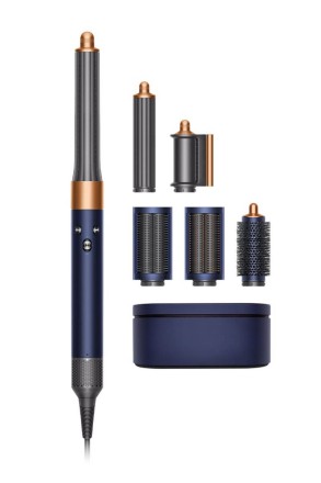 Стайлер Dyson Airwrap long HS05 Prussian Blue (синий, медь)